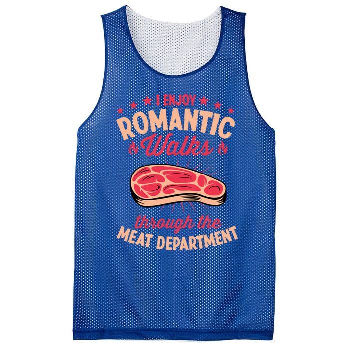 I Enjoy Rotic Walks Through The Meat Departt Gift Mesh Reversible Basketball Jersey Tank