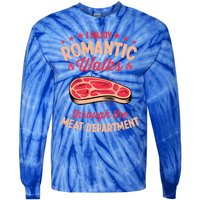 I Enjoy Rotic Walks Through The Meat Departt Gift Tie-Dye Long Sleeve Shirt