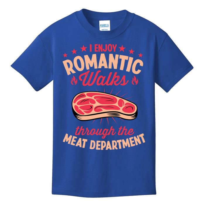 I Enjoy Rotic Walks Through The Meat Departt Gift Kids T-Shirt