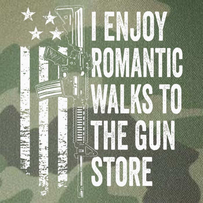 I Enjoy Romantic Walks To The Gun Store Pro Gun Owner Rights Legacy Tie Dye Trucker Hat