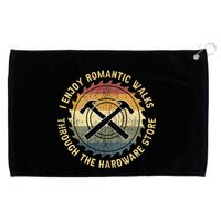 I Enjoy Romantic Walks Handyman Hardware Store Tools Grommeted Golf Towel