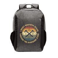 I Enjoy Romantic Walks Handyman Hardware Store Tools Vector Backpack