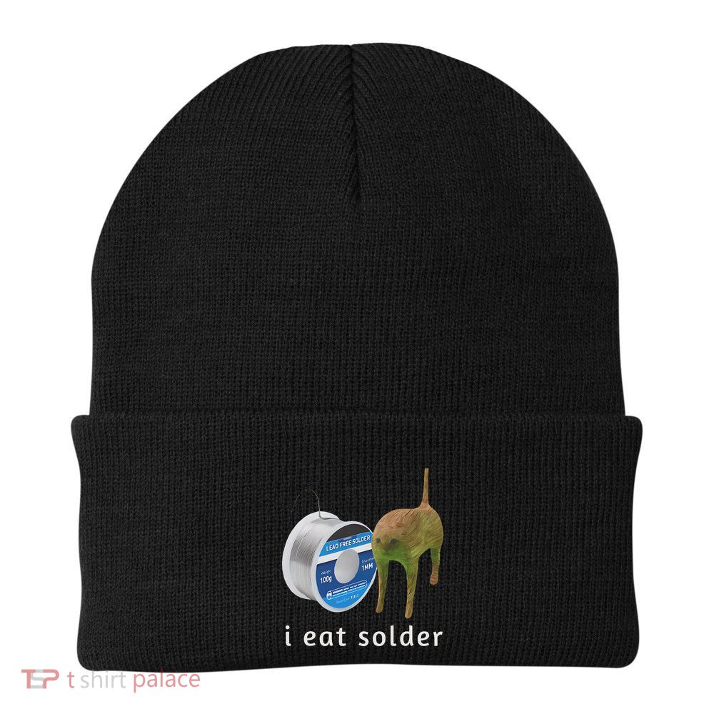 I Eat Solder Costume S Knit Cap Winter Beanie