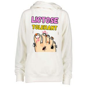 Inappropriate Embarrasing Stupid Cringey Womens Funnel Neck Pullover Hood