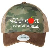 I Eight Sum Pi I Ate Some Pie And It Was Delicious Pi Day Legacy Tie Dye Trucker Hat