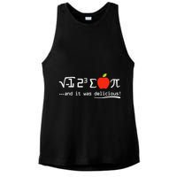 I Eight Sum Pi I Ate Some Pie And It Was Delicious Pi Day Ladies PosiCharge Tri-Blend Wicking Tank