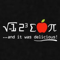 I Eight Sum Pi I Ate Some Pie And It Was Delicious Pi Day Ladies PosiCharge Tri-Blend Wicking Tank