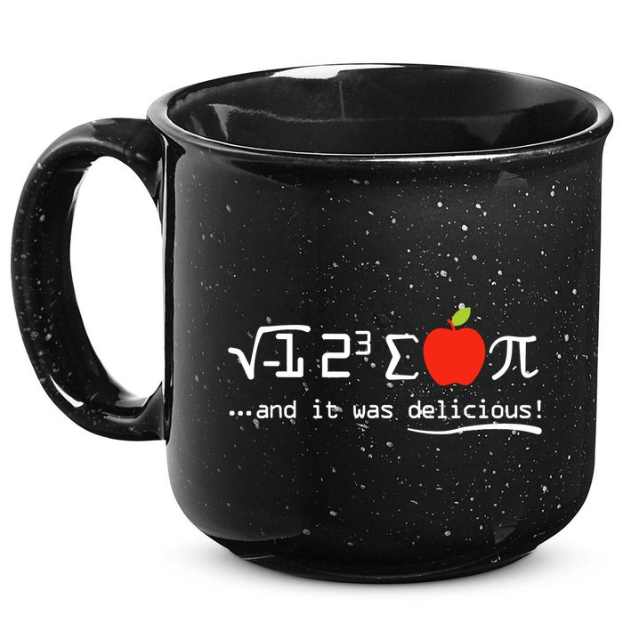 I Eight Sum Pi I Ate Some Pie And It Was Delicious Pi Day 15oz Campfire Ceramic Mug