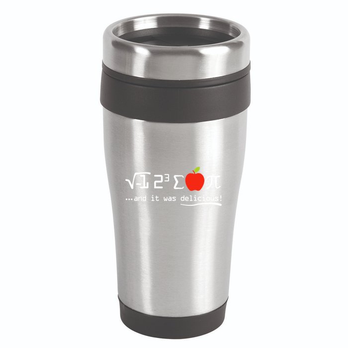 I Eight Sum Pi I Ate Some Pie And It Was Delicious Pi Day 16oz Travel Tumbler