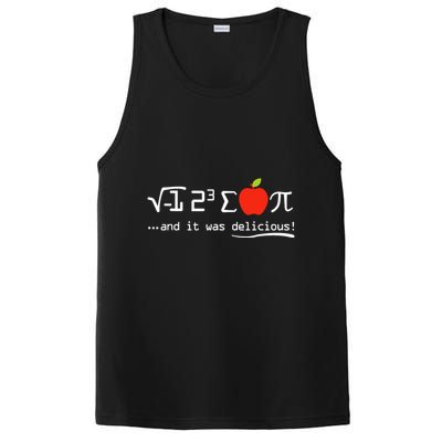 I Eight Sum Pi I Ate Some Pie And It Was Delicious Pi Day PosiCharge Competitor Tank