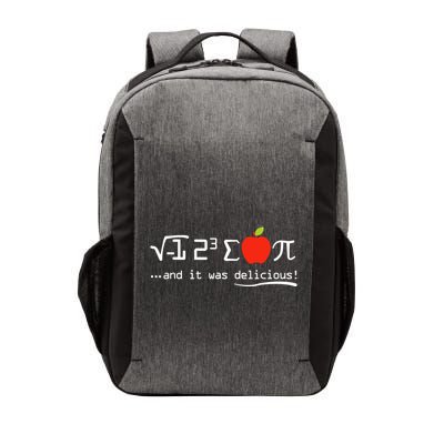I Eight Sum Pi I Ate Some Pie And It Was Delicious Pi Day Vector Backpack