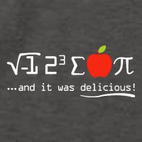 I Eight Sum Pi I Ate Some Pie And It Was Delicious Pi Day Vector Backpack