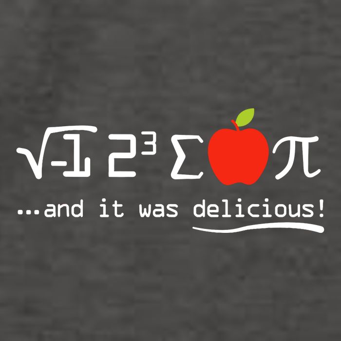 I Eight Sum Pi I Ate Some Pie And It Was Delicious Pi Day Vector Backpack