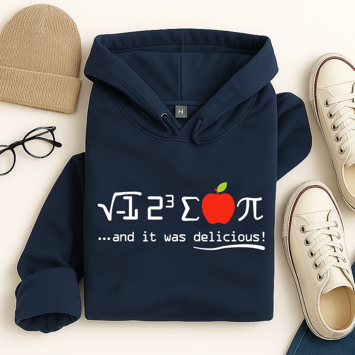 I Eight Sum Pi I Ate Some Pie And It Was Delicious Pi Day Hoodie