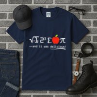 I Eight Sum Pi I Ate Some Pie And It Was Delicious Pi Day Tall T-Shirt