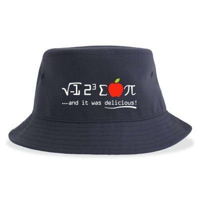I Eight Sum Pi I Ate Some Pie And It Was Delicious Pi Day Sustainable Bucket Hat