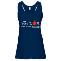 I Eight Sum Pi I Ate Some Pie And It Was Delicious Pi Day Ladies Essential Flowy Tank
