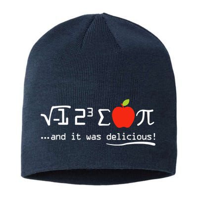 I Eight Sum Pi I Ate Some Pie And It Was Delicious Pi Day Sustainable Beanie
