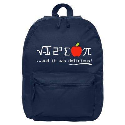 I Eight Sum Pi I Ate Some Pie And It Was Delicious Pi Day 16 in Basic Backpack