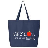 I Eight Sum Pi I Ate Some Pie And It Was Delicious Pi Day 25L Jumbo Tote