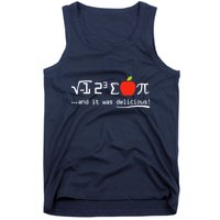 I Eight Sum Pi I Ate Some Pie And It Was Delicious Pi Day Tank Top