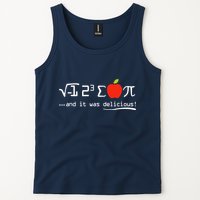 I Eight Sum Pi I Ate Some Pie And It Was Delicious Pi Day Tank Top