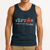 I Eight Sum Pi I Ate Some Pie And It Was Delicious Pi Day Tank Top