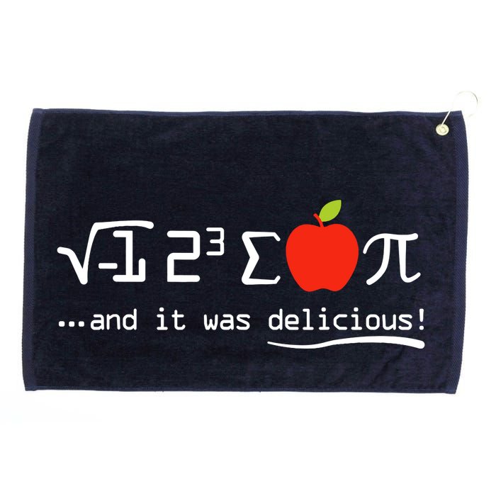 I Eight Sum Pi I Ate Some Pie And It Was Delicious Pi Day Grommeted Golf Towel
