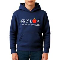 I Eight Sum Pi I Ate Some Pie And It Was Delicious Pi Day Kids Hoodie