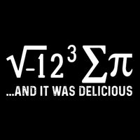 I Eight Sum Pi It Was Delicious Math Pi Funny Mathematics Great Gift Drawstring Bag