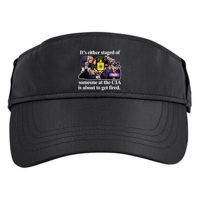 ItS Either Staged Or Cia Trump Someone At The Cia Is About To Get Fired Adult Drive Performance Visor