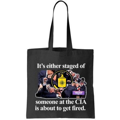 ItS Either Staged Or Cia Trump Someone At The Cia Is About To Get Fired Bag
