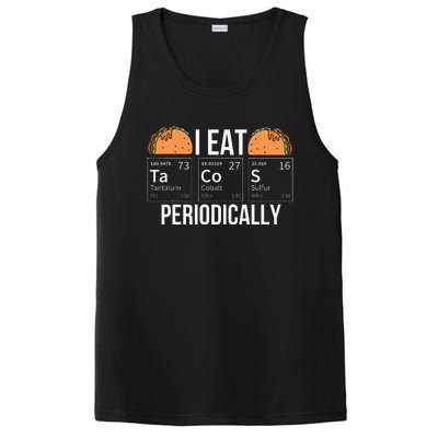 I Eat Tacos Periodically Chemistry Chemist Gifts PosiCharge Competitor Tank