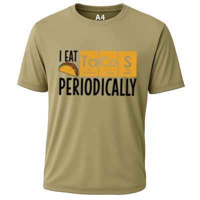 I Eat Tacos Periodically Science Taco Food Pun Taco Lovers Performance Shirt