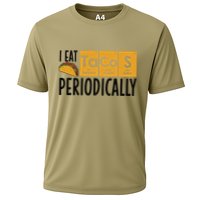I Eat Tacos Periodically Science Taco Food Pun Taco Lovers Cooling Performance Crew T-Shirt