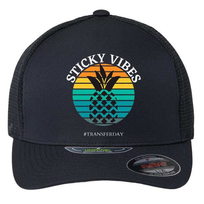 Ivf Embryo Transfer Day Pineapple Flexfit Unipanel Trucker Cap