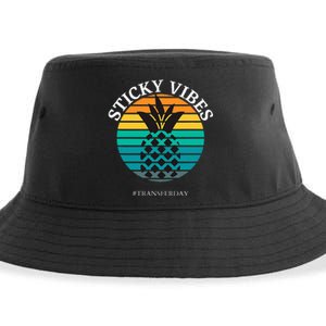 Ivf Embryo Transfer Day Pineapple Sustainable Bucket Hat