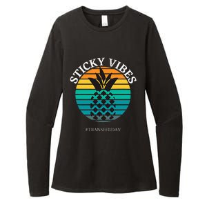 Ivf Embryo Transfer Day Pineapple Womens CVC Long Sleeve Shirt