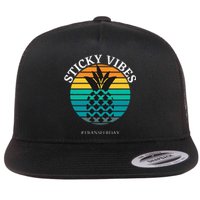 Ivf Embryo Transfer Day Pineapple Flat Bill Trucker Hat