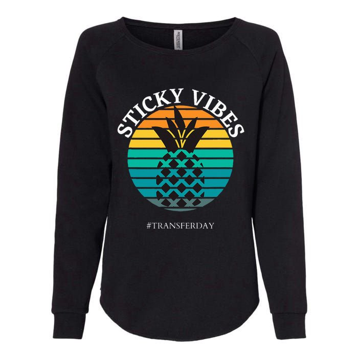 Ivf Embryo Transfer Day Pineapple Womens California Wash Sweatshirt