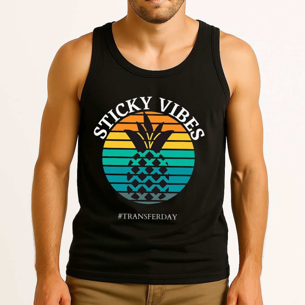 Ivf Embryo Transfer Day Pineapple Tank Top