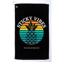 Ivf Embryo Transfer Day Pineapple Golf Towel