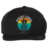 Ivf Embryo Transfer Day Pineapple Wool Snapback Cap