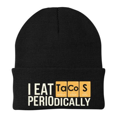 I Eat Tacos Periodically Science Taco Food Pun Taco Lovers Beanie