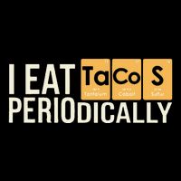 I Eat Tacos Periodically Science Taco Food Pun Taco Lovers Youth Performance Sprint T-Shirt