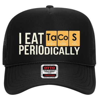 I Eat Tacos Periodically Science Taco Food Pun Taco Lovers Trucker Hat