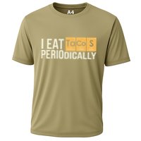 I Eat Tacos Periodically Science Taco Food Pun Taco Lovers Cooling Performance Crew T-Shirt