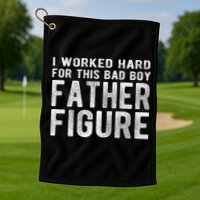 I Earned This Dad Bod Funny Father Day Dad Daddy Golf Towel
