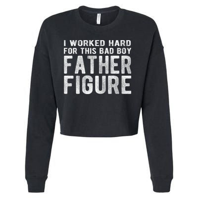 I Earned This Dad Bod Funny Father Day Dad Daddy Cropped Pullover Crew