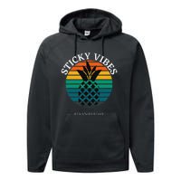 Ivf Embryo Transfer Day Pineapple Performance Fleece Hoodie